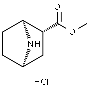 methyl 7-azabicyclo[2.2.1]heptane-2-carboxylate hydrochloride Structure
