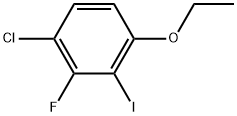 1-氯-4-乙氧基-2-氟-3-碘苯, 2190522-23-5, 结构式