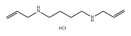 N,N'-Diallyl-1,4-diaminobutane dihydrochloride Struktur
