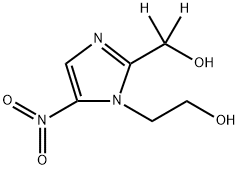 Metronidazole-hydroxy D2 Struktur