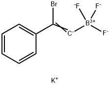 (Z)-2-溴-2-苯基乙烯基三氟硼酸盐钾, 219718-89-5, 结构式