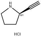 (R)-2-乙炔基吡咯烷盐酸盐, 2199141-10-9, 结构式