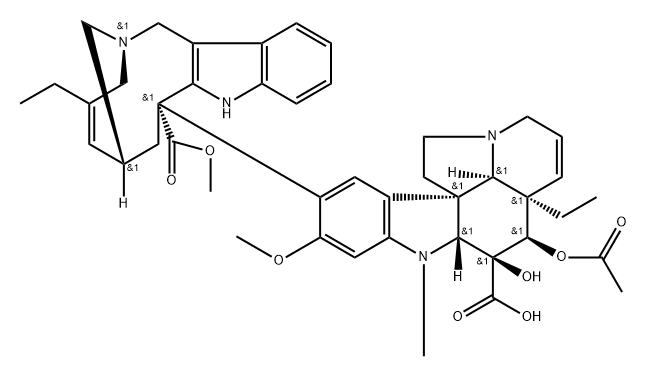 长春瑞滨EP杂质H, 220137-33-7, 结构式