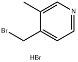 4-(Bromomethyl)-3-methylpyridine hydrobromide Struktur