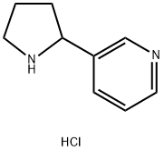 3-(吡咯烷-2-基)吡啶盐酸盐, 2206607-30-7, 结构式
