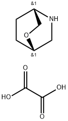 (1R,4R)-2-oxa-5-azabicyclo[2.2.2]octane (1S,4S)-2-oxa-5-azabicyclo[2.2.2]octane oxalate Structure