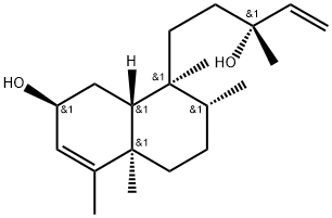 2β-Hydroxykolavelool Struktur