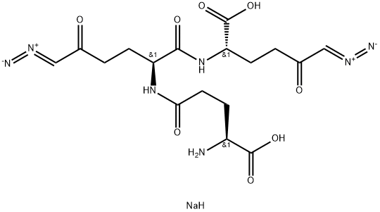 L-Norleucine, 6-diazo-N-(6-diazo-N-L-γ-glutamyl-5-oxo-L-norleucyl)-5-oxo-, monosodium salt (9CI)|化合物 T25135