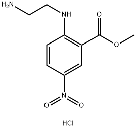 Methyl 2-[(2-aminoethyl)amino]-5-nitrobenzoate hydrochloride,2222511-84-2,结构式