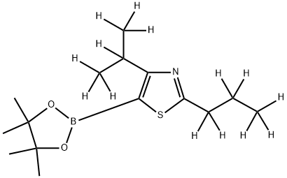 2223030-98-4 [2-(n-Propyl)-4-(iso-propyl)-d14]-thiazole-5-boronic acid pinacol ester