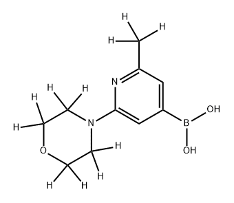 (2-Methyl-6-morpholino-d11)-pyridine-4-boronic acid|