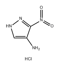 3-nitro-1H-pyrazol-4-amine hydrochloride Structure