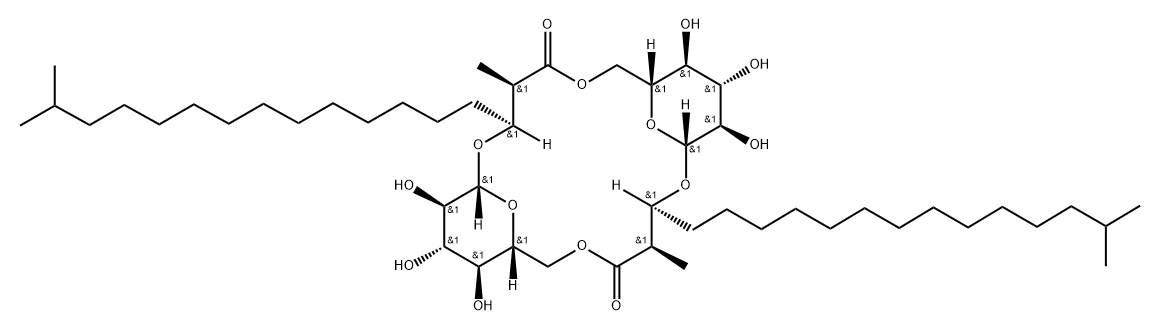 激葡激酶素 A, 222613-92-5, 结构式