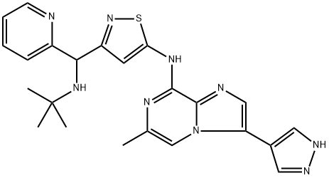 AURORA INHIBITOR 1 结构式