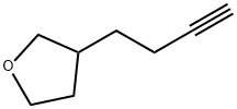 3-(3-Butyn-1-yl)tetrahydrofuran Struktur