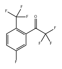2,2,2-TRIFLUORO-1-(5-FLUORO-2-(TRIFLUOROMETHYL)PHENYL)ETH,2228702-08-5,结构式