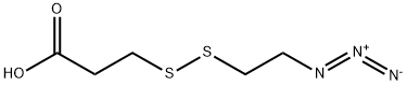 叠氮乙基-二硫键-丙酸,2228857-32-5,结构式