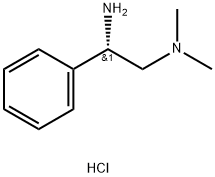 N-((2S)-2-Amino-2-phenylethyl)-N,N-dimethylamine hydrochloride Structure