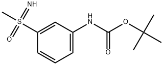 (3-(S-甲基磺酰氨基)苯基)氨基甲酸叔丁酯, 2230807-28-8, 结构式