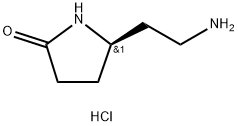 (R)-5-(2-氨基乙基)吡咯烷-2-酮盐酸盐, 2230901-13-8, 结构式
