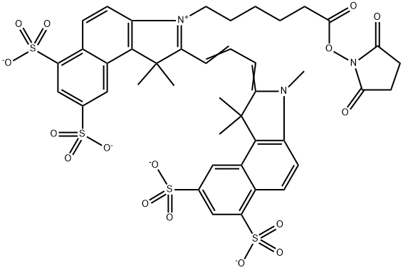 磺酸基CY3.5活性酯 结构式