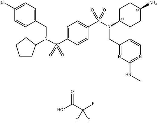 DELTASONAMIDE 2 (TFA), 2235358-74-2, 结构式