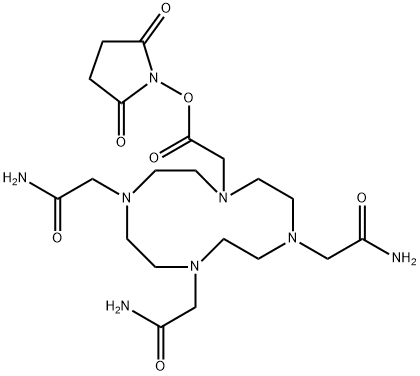 DOTAM-NHS-ester 结构式