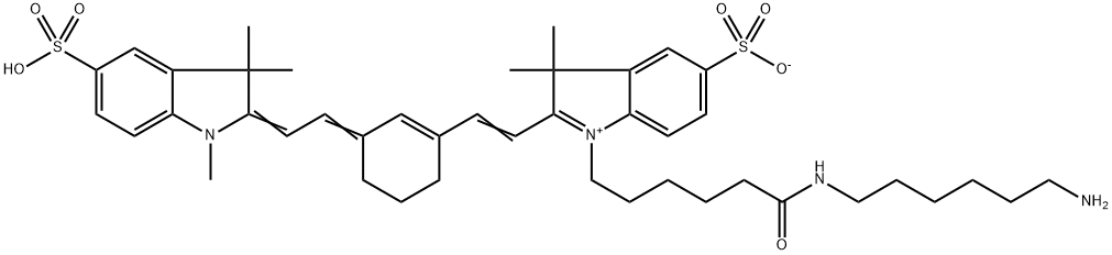 磺化CY7氨基, 2236573-39-8, 结构式