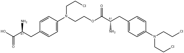 美法仑EP杂质G, 2238824-43-4, 结构式