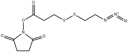 叠氮-二硫键-琥珀酰亚胺酯, 2243566-44-9, 结构式