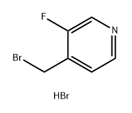 4-(bromomethyl)-3-fluoropyridine hydrobromide Struktur