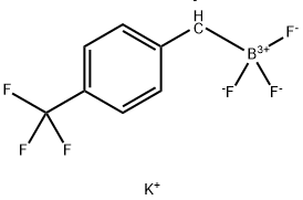 三氟({[4-(三氟甲基)苯基]甲基})硼酸钾,2248620-16-6,结构式