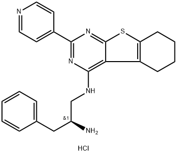 CRT0066854 hydrochloride Struktur