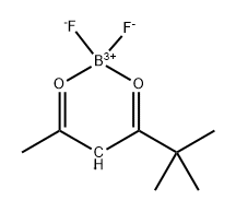 Boron, (5,5-dimethyl-2,4-hexanedionato Structure