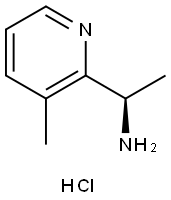 (1R)-1-(3-METHYL(2-PYRIDYL))ETHYLAMINE DIHYDROCHLORIDE Structure