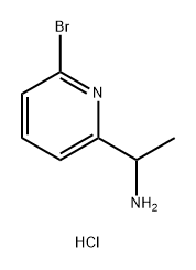 1-(6-溴吡啶-2-基)乙胺二盐酸盐, 2250242-61-4, 结构式