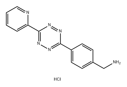 吡啶-四嗪-氨基盐酸盐, 2252340-08-0, 结构式