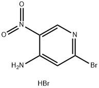 4-Pyridinamine, 2-bromo-5-nitro-, hydrobromide (1:1) Structure
