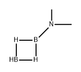 1-(Dimethylamino)diborane(6) 结构式