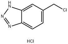 6-(Chloromethyl)-1H-benzo[d][1,2,3]triazole (hydrochloride) Struktur