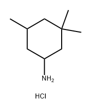 Cyclohexanamine, 3,3,5-trimethyl-, hydrochloride (1:1),226548-42-1,结构式