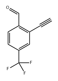4-ethynyl-2-(trifluoromethyl)benzaldehyde,2268712-62-3,结构式