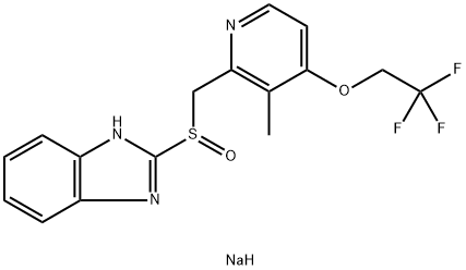 兰索拉唑钠,226904-00-3,结构式