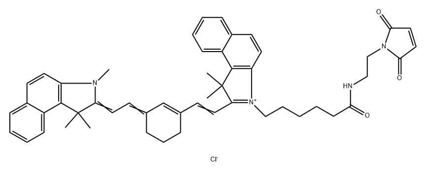 CY7.5-马来酰亚胺, 2270866-73-2, 结构式