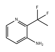 2-(1,1-difluoroethyl)pyridin-3-amine Structure