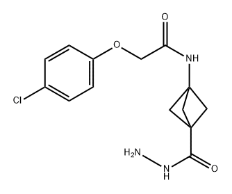INDEX NAME NOT YET ASSIGNED|2-(4-氯苯氧基)-N-(3-(肼羰基)双环[1.1.1]戊-1-基)乙酰胺