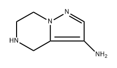 4,5,6,7-tetrahydropyrazolo[1,5-a]pyrazin-3-amine Struktur