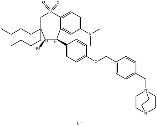 Marilixibat chloride Structure