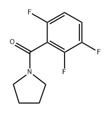 Pyrrolidin-1-yl(2,3,6-trifluorophenyl)methanone,2285556-59-2,结构式