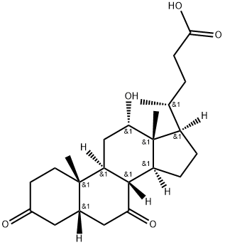 胆酸杂质28, 2304-92-9, 结构式
